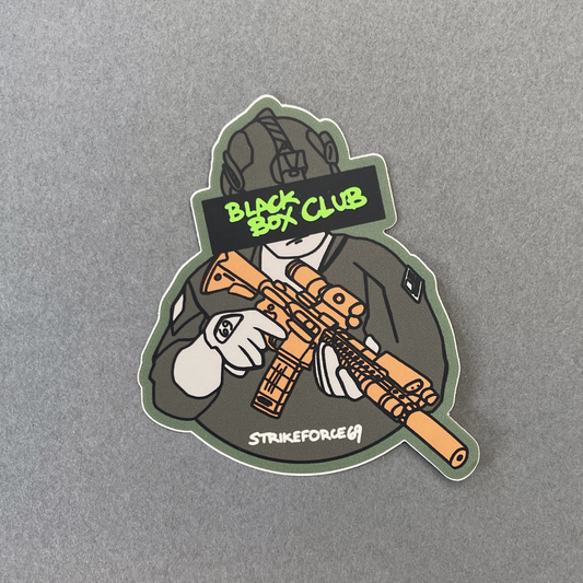 Black Box Club Special Forces Sticker