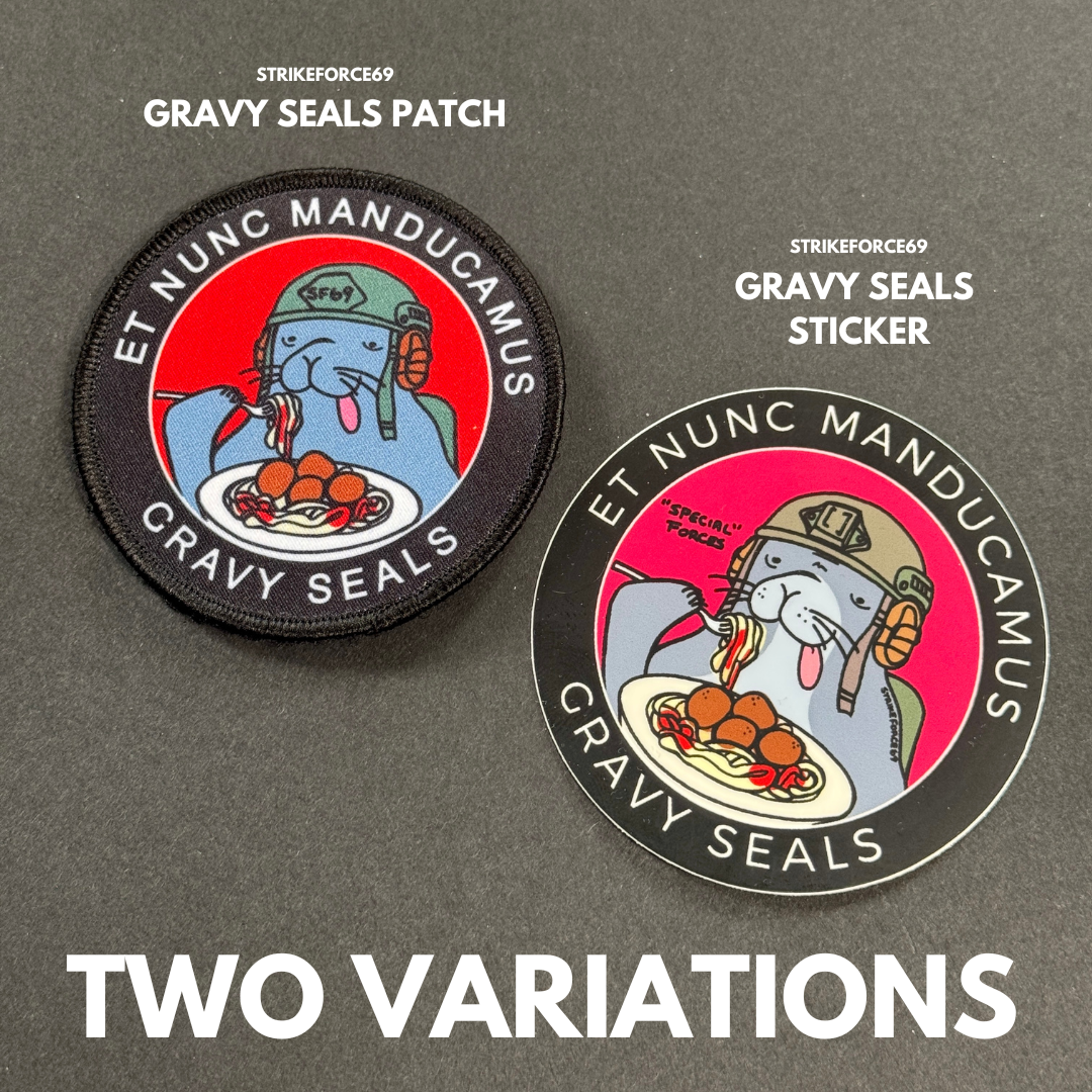 GRAVY SEALS "Special" Forces Sticker