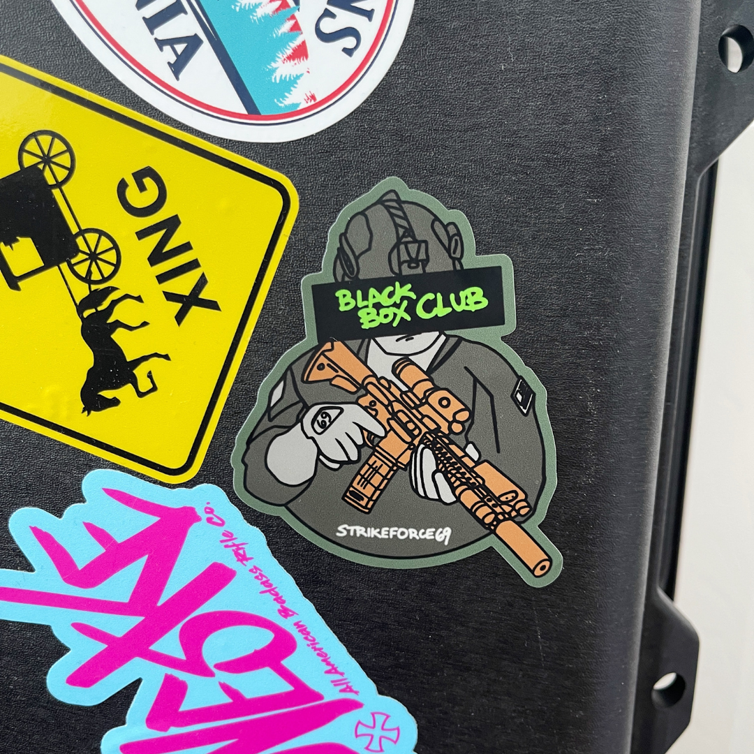 Black Box Club Special Forces Sticker