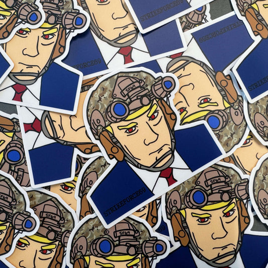 POTUS Donald Trump Tactical Sticker