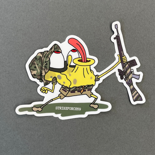 Jungle Sponge Tactical Sticker