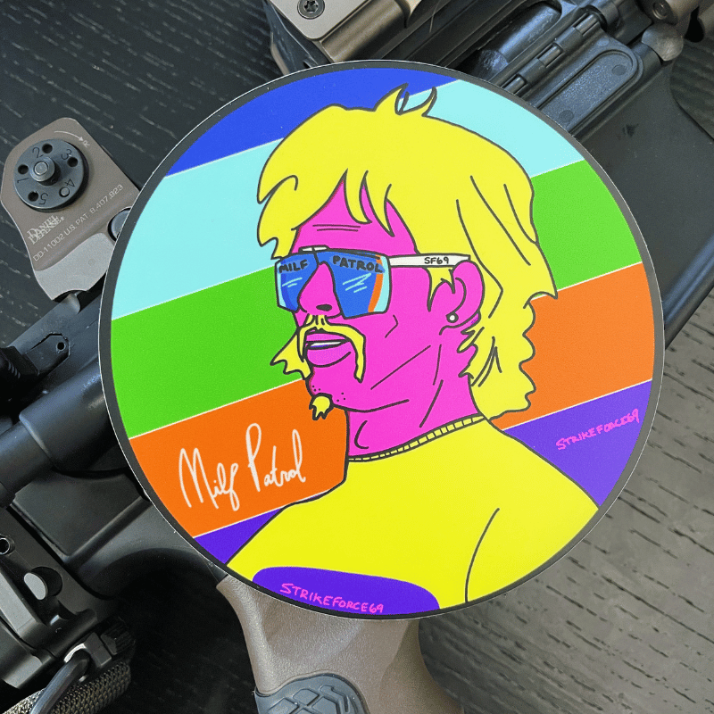 MILF Patrol sticker