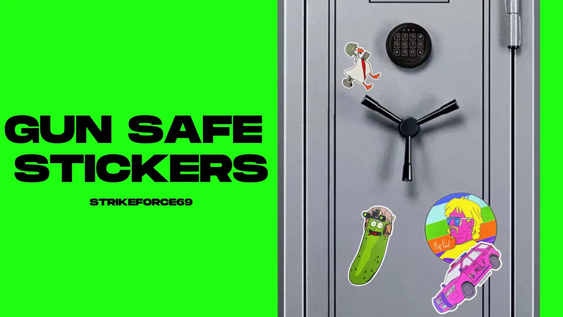 Why You Need Stickers on Your Gun Safe β Strikeforce69