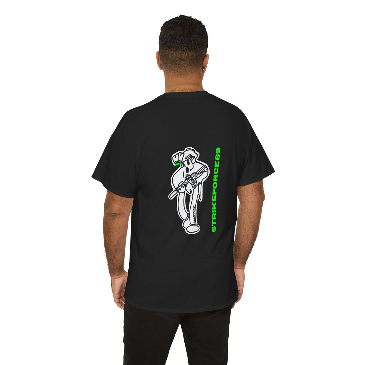 Military Tactical T-Shirt | Boo Patrol Ghost Operator Shirt by Strikeforce69 & Printed in the USA
