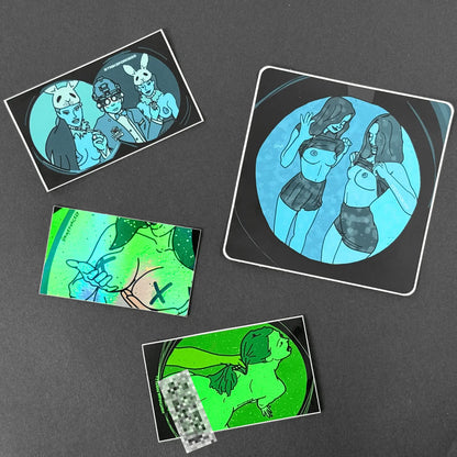 Nightvision Party Sticker Pack Bundle