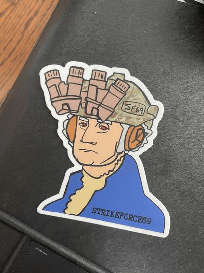 POTUS George Washington Tactical Sticker